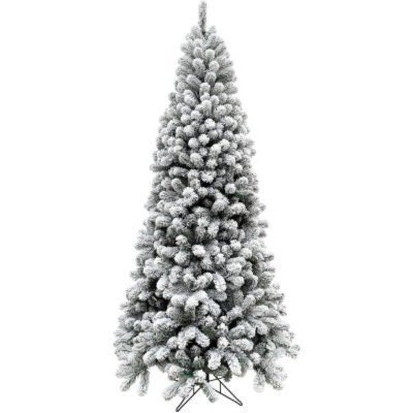 Almo Fulfillment Services Llc Fraser Hill Farm Artificial Christmas Tree - 7.5 Ft. Alaskan Flocked - No Lights FFAF075-0SN